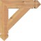 Ekena Millwork Traditional Arts & Crafts Smooth Bracket, Western Red Cedar, 3 1/2"W x 18"D x 18"H BKT04X18X18TRA03SWR - alternate 3
